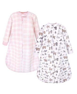 Baby Girls Hudson Premium Quilted Long Sleeve Sleeping Bag and Wearable Blanket