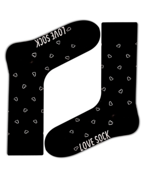 Mini Hearts Women's Super Soft Organic Cotton Seamless Toe Crew Socks