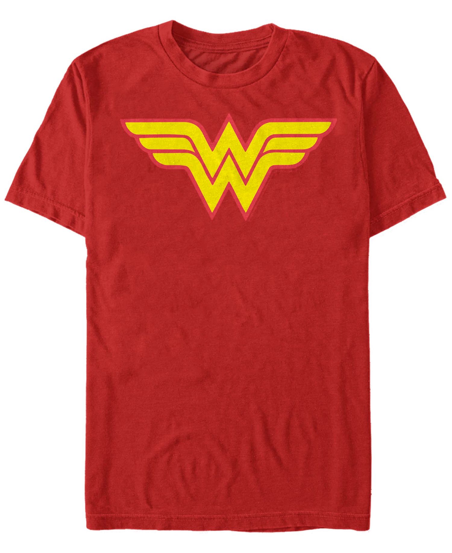 Men's Wonder Woman Two Color Logo Short Sleeve T-shirt