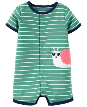 Baby Boys Snail Romper