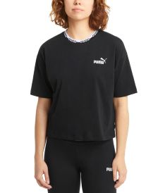 Amplified Logo Cropped T-Shirt