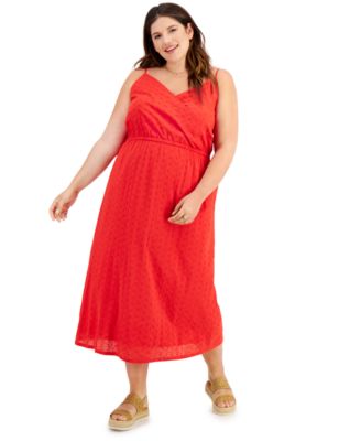 macys plus size midi dresses