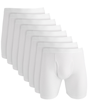 Club Room Men's Boxer Briefs 8-Pack Created for Macy's