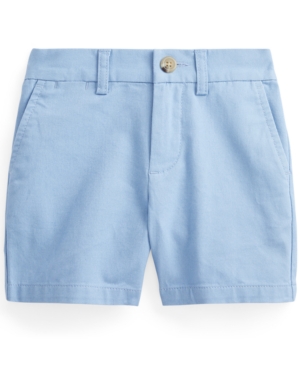 Polo Ralph Lauren Ralph Lauren Baby Boys Stretch Chino Shorts In Chambray Blue