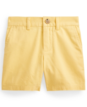 Polo Ralph Lauren Ralph Lauren Baby Boys Stretch Chino Shorts In Empire Yellow