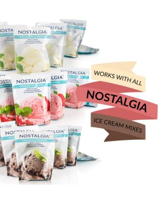 Nostalgia ICMW400 4-Quart Wood Bucket Ice Cream Maker