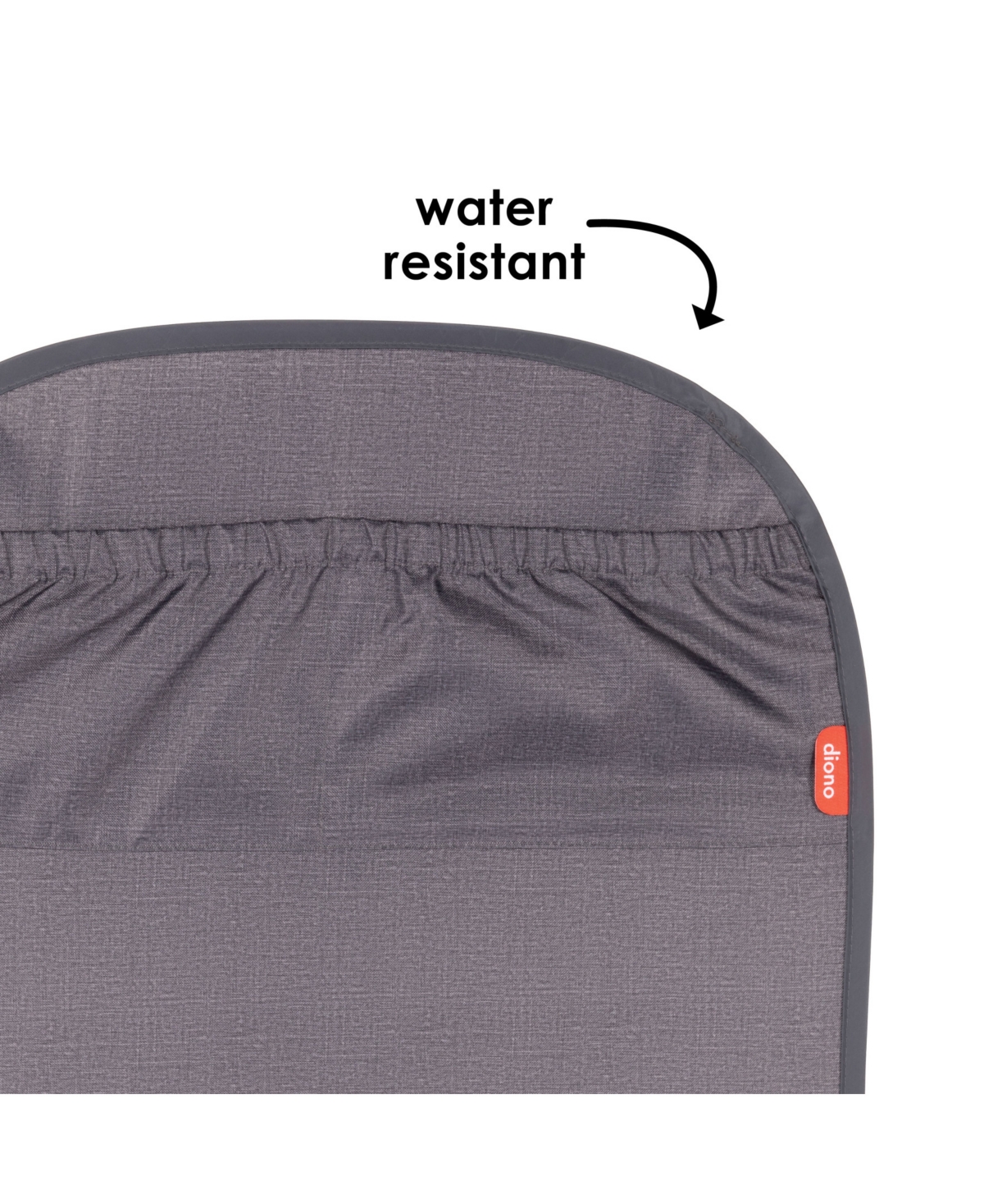 Diono Toddler Stuff 'N Scuff Xl Kick Mat Back Seat Protector, Storage Pocket, 100% Water Resistant