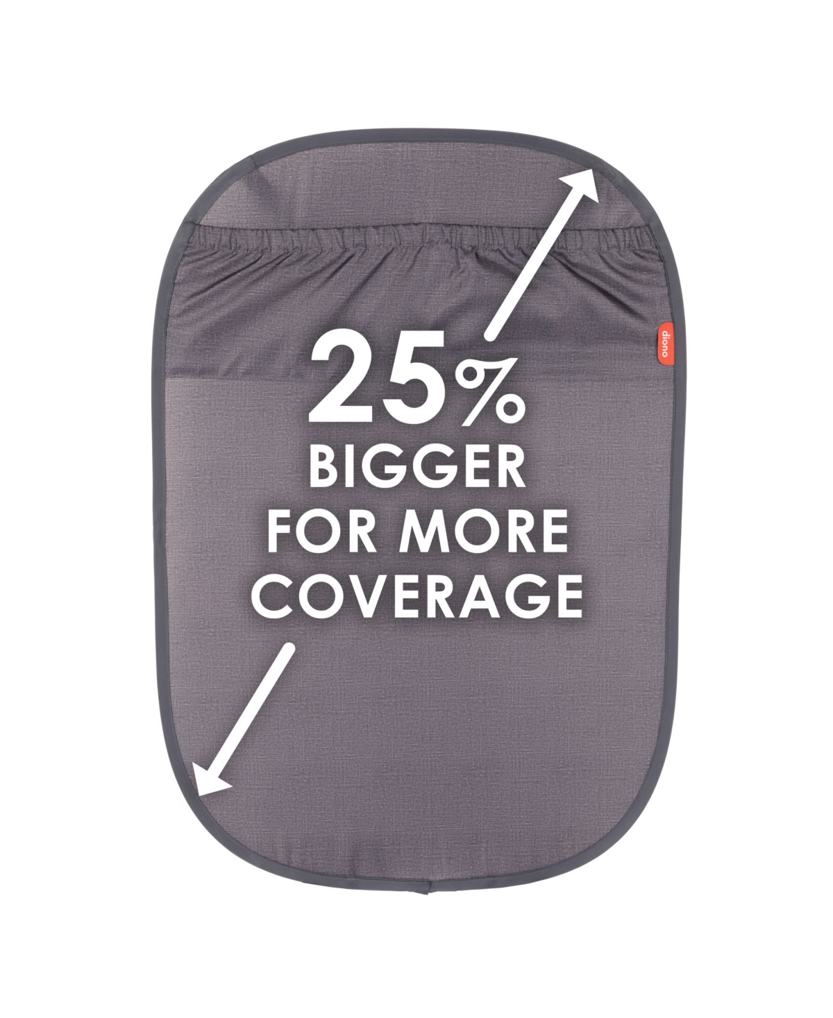 Diono Toddler Stuff 'N Scuff Xl Kick Mat Back Seat Protector, Storage Pocket, 100% Water Resistant