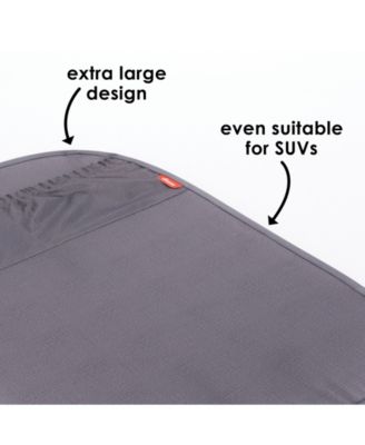 Toddler Stuff 'N Scuff XL Kick Mat Back Seat Protector, Storage Pocket, 100% Water Resistant