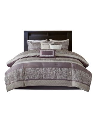 Rhapsody Jacquard 7-Pc. Comforter Set, Queen