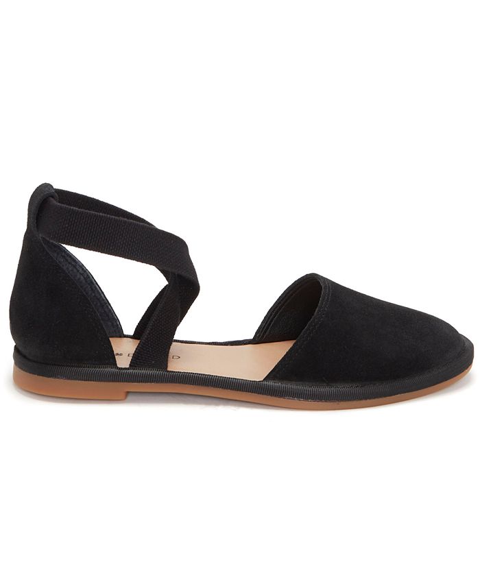 Lucky Brand Women's Atlyi Elastic Ankle-Strap Flats & Reviews - Flats ...