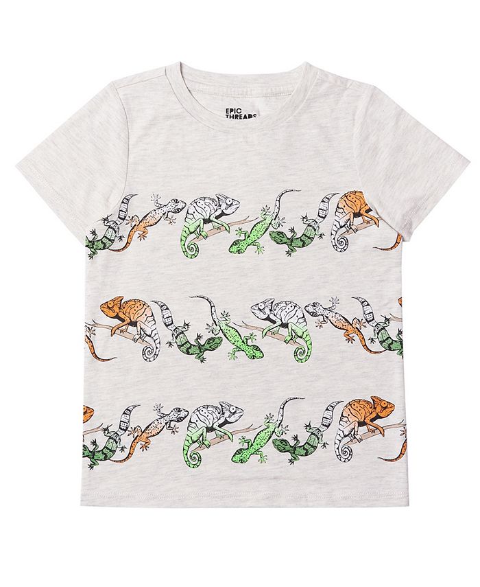 Epic Threads Little Boys Short Sleeve Graphic T-shirt - Macy's