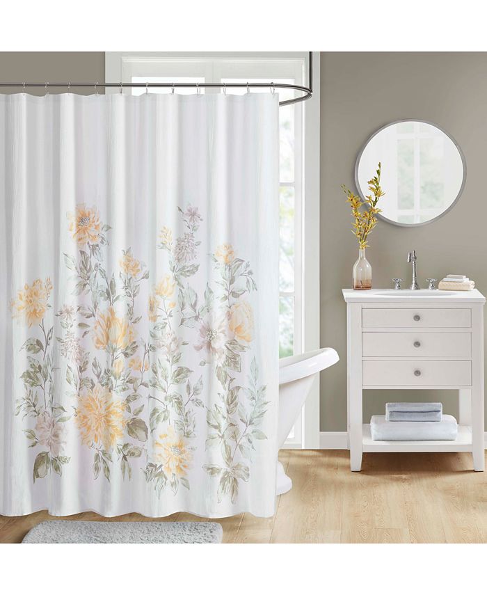 Décor Studio Delores Cotton Textured, Studio Shower Curtains