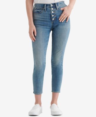Lucky Brand - Bridgette Button-Fly Skinny Jeans