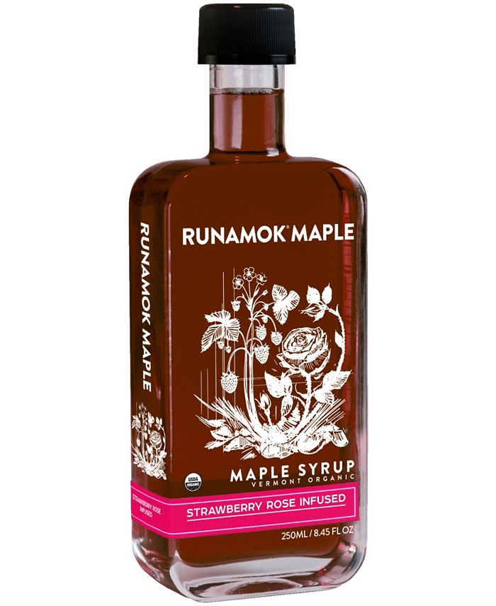 Runamok Maple Strawberry Rose Infused Maple Syrup 250 Ml Macys 5066
