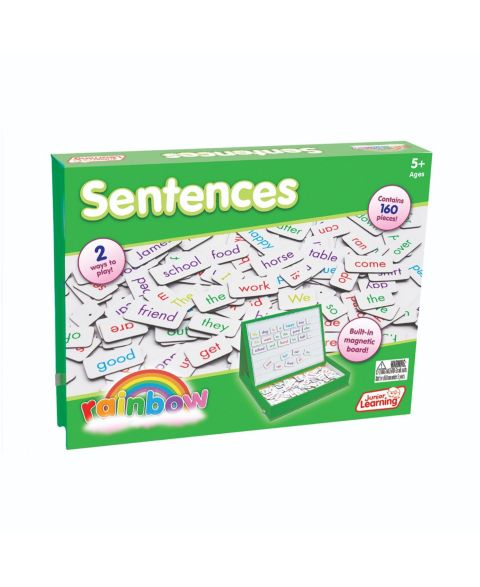 Детские игрушки Redbox Rainbow Sentences Magnetic Sentence Building 160-Piece Activity Set, Ages 5+