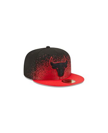 Men's Chicago Bulls New Era Red/Black Fade Up 59FIFTY Fitted Hat