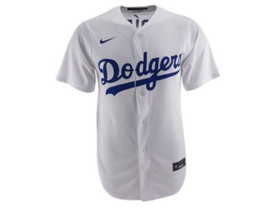 Dodgers No7 Julio Urias Men's Nike White Home 2020 World Series Champions Authentic Player Jersey