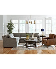 CLOSEOUT! Classic Living Fabric Sofa Collection