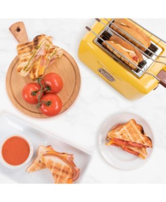 GCT2 Deluxe Grilled Cheese Sandwich Toaster with Easy-Clean Toasting Baskets, Adjustable Toasting Dial and Extra Wide Slots