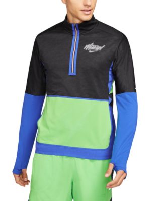 Nike - Men's Dri-FIT Element Wild Run Half-Zip Graphic Running Shirt