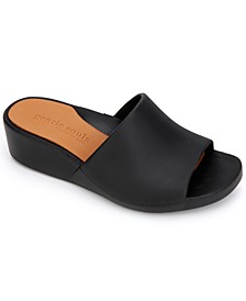 by Kenneth Cole Women's Gisele Wedge Slide Sandals