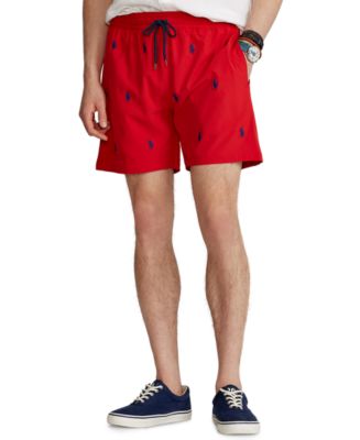 Polo Ralph Lauren Men's  Traveler Classic Swim Trunk & Reviews -  Swimwear - Men - Macy's