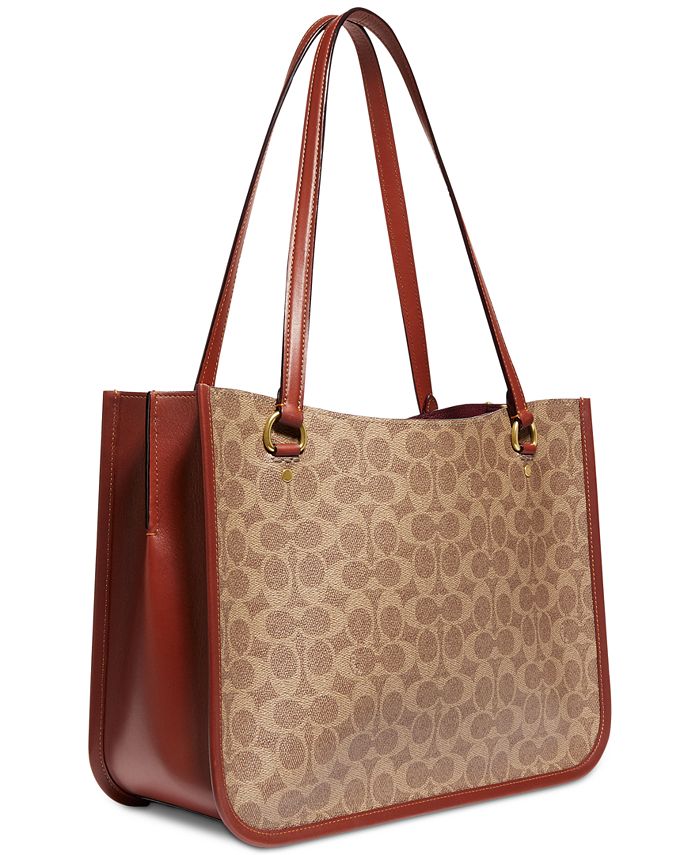 large avenue carryall in signature canvas