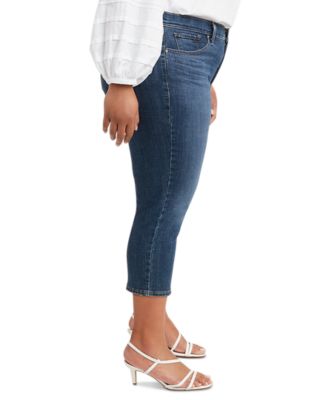 Trendy Plus Size 311 Shaping Skinny Capri Jeans