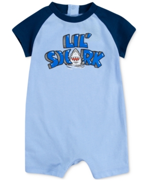 Hurley Baby Boys Lil' Shark Cotton Romper