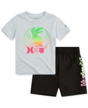 Hurley Baby Boys 2-Pc T-Shirt and Shorts Swim Set