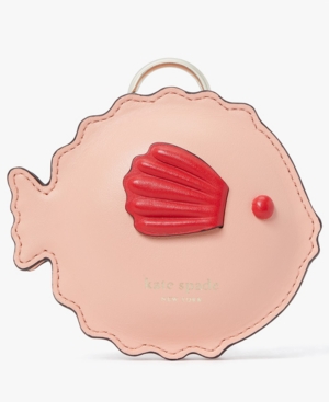 Kate Spade Puffy Puffy Coin Purse In Guava Juice