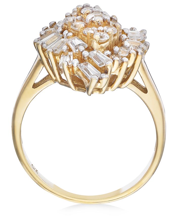 Wrapped in Love - Diamond Cluster Ring (1 ct. t.w.) in 14k Gold