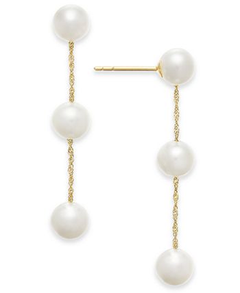 Effy 14K Yellow Gold Fresh Water Cultured Pearl Necklace