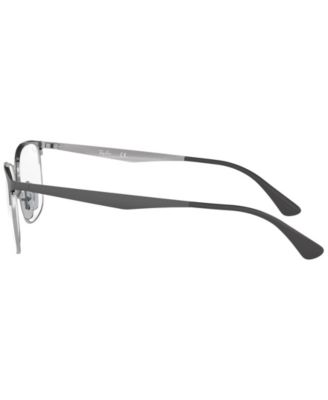 RX6421 Unisex Rectangle Eyeglasses