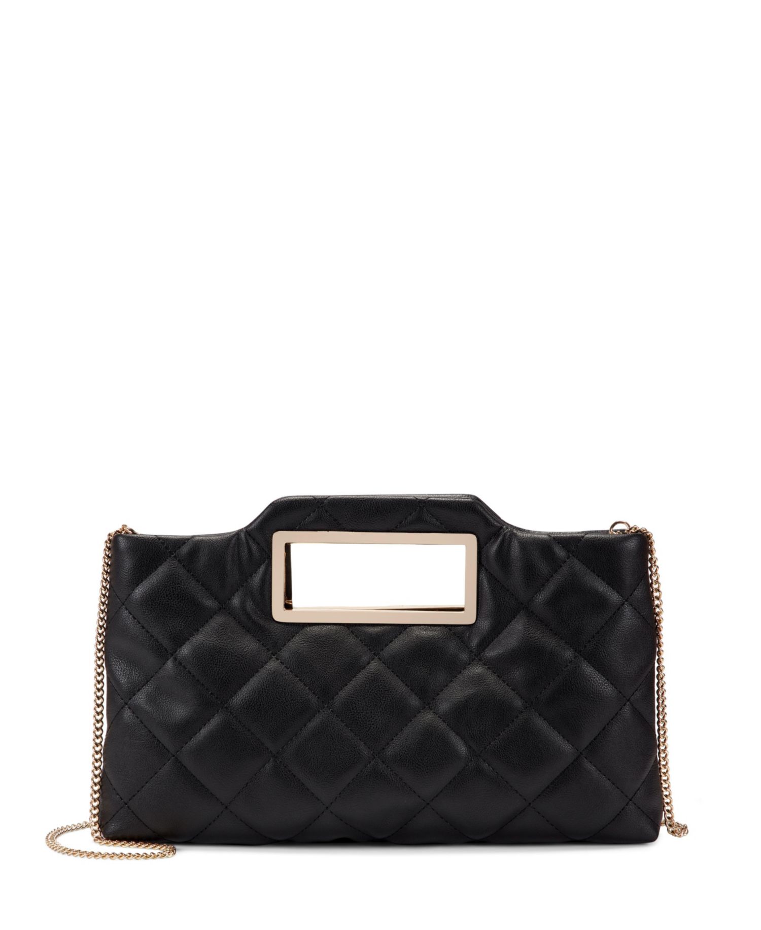 Juditth Handle Quilted Clutch