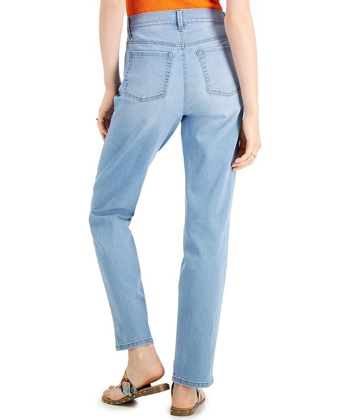 petite high rise jeans