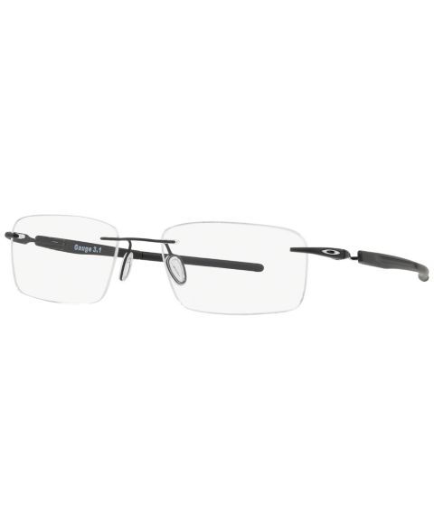 Мужские очки Oakley Man Rectangle Titanium OX5126 Gauge 3.1 Eyeglasses, цвет: Матовый чёрный