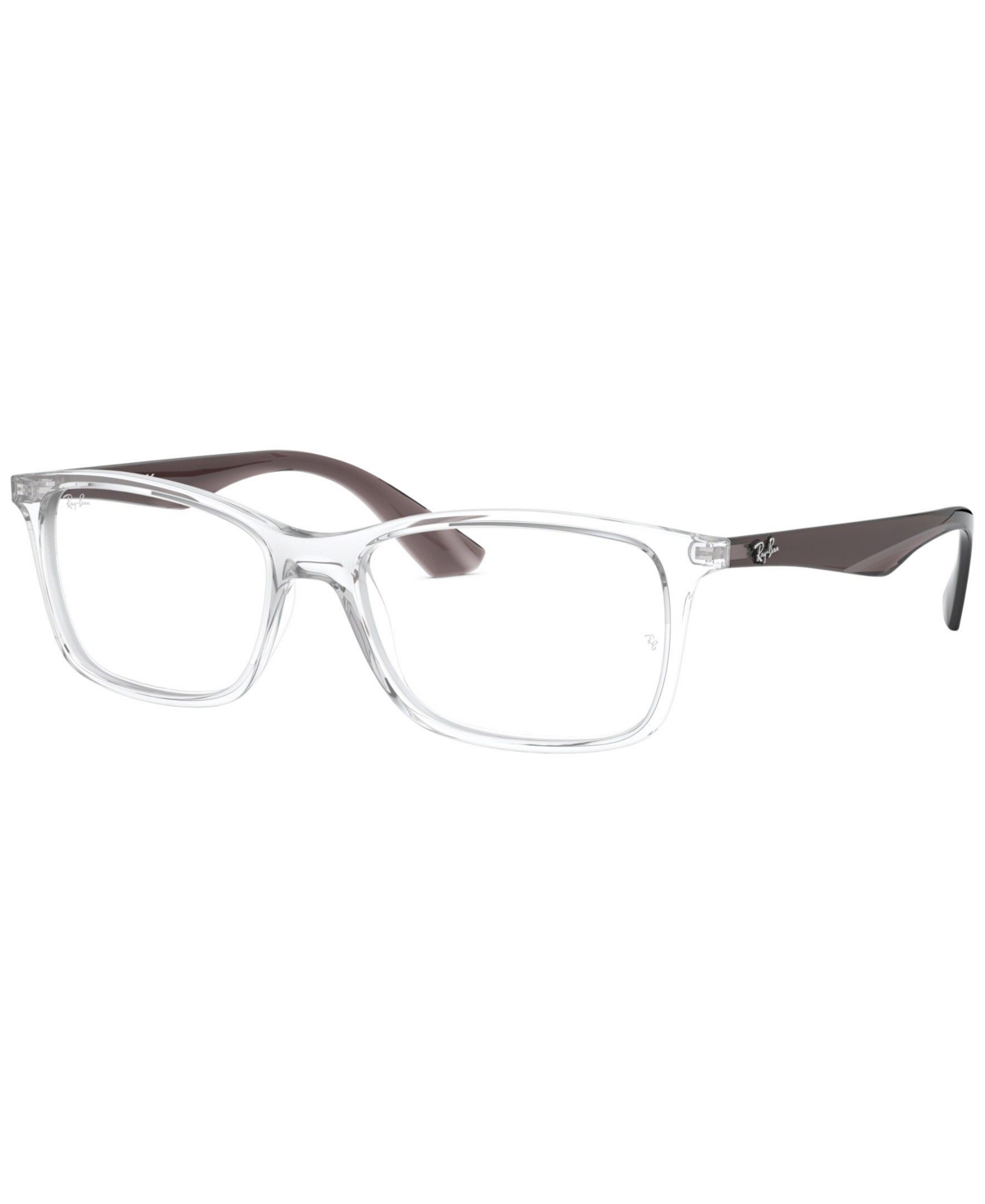 RX7047 Unisex Square Eyeglasses - Gray