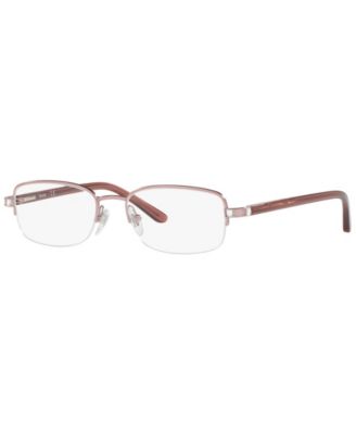 Sferoflex SF2585B Women's Rectangle Eyeglasses - Blush