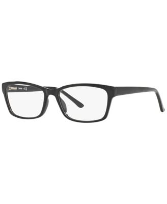 Sferoflex SF1568 Women's Square Eyeglasses - Black