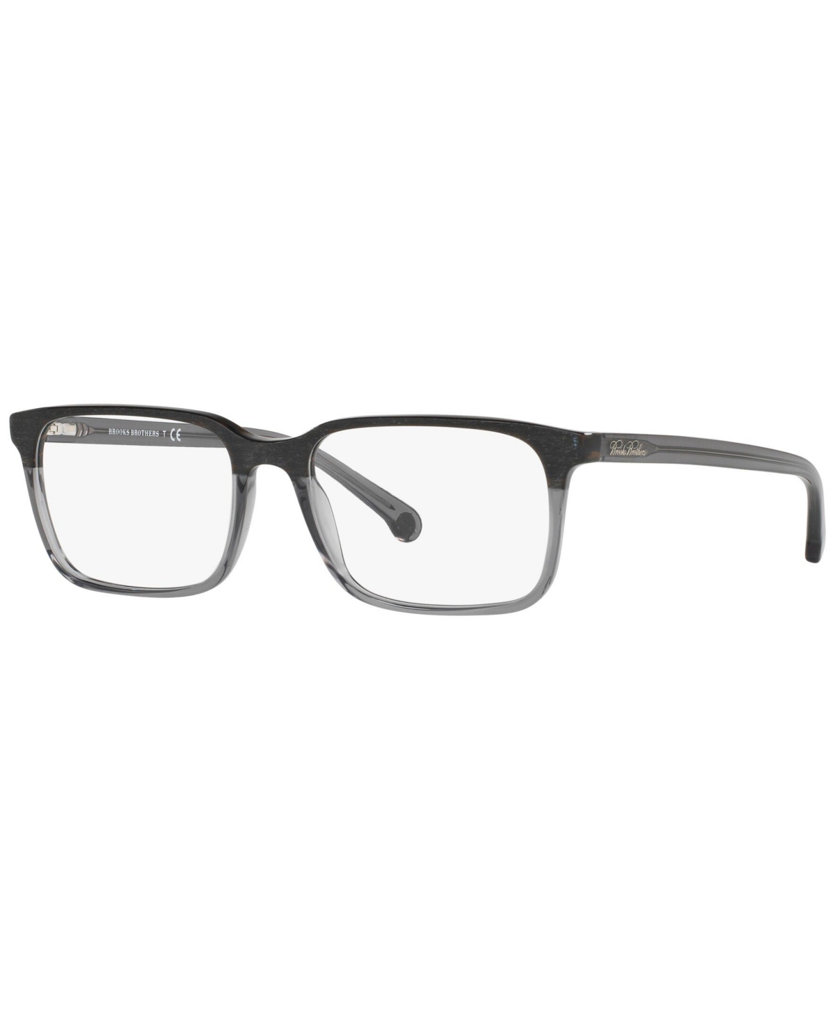 BB2033 Men's Rectangle Eyeglasses - Black