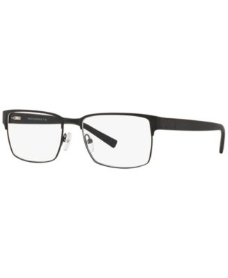 Armani Exchange AX1019 Men's Square Eyeglasses - Matte Blk
