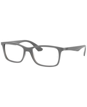 Ray Ban Ray-ban Rx7047 Unisex Square Eyeglasses In Trans Mat