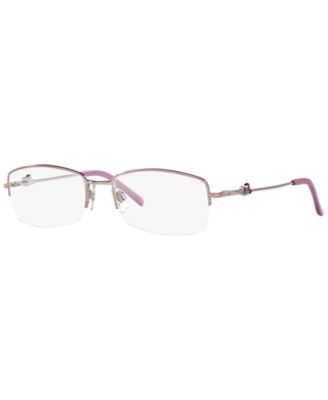 Sferoflex SF2553 Women's Square Eyeglasses - Pink