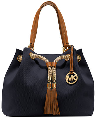 MICHAEL Michael Kors Marina Large Gathered Tote - Handbags & Accessories - Macy&#39;s