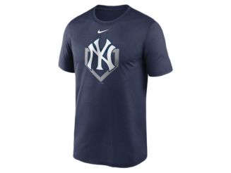 Nike Men's New York Yankees White Icon Legend Performance T-Shirt