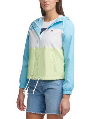 levi's retro hooded windbreaker