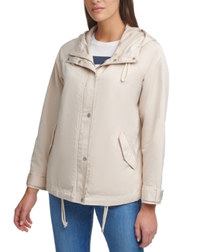 Levi's Drop Shoulder Hooded Raincoat