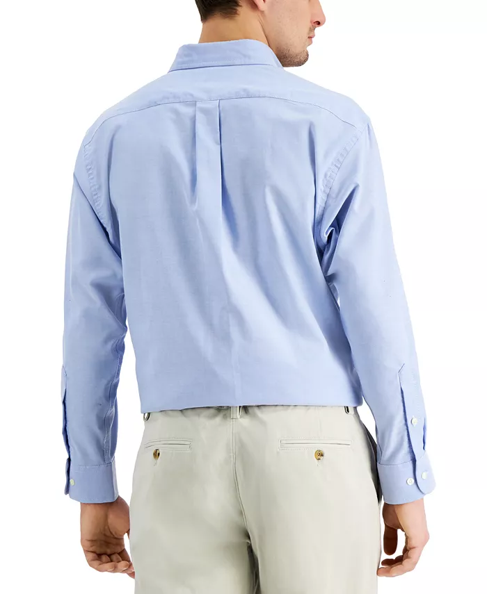 Men's Regular Fit Pinpoint Dress Shirt - thumbnail 5